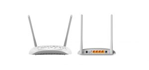 مودم و روتر بی سیم +ADSL2 تی پی لینک مدل TP-Link TD-W8961N (Ver 4.0)