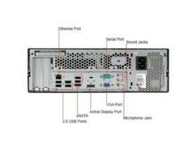 مینی کیس استوک Lenovo ThinkCentre M58 پردازنده C2D
