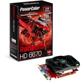 گرافیک ای ام دی  مدل HD 6670 2GB استوک